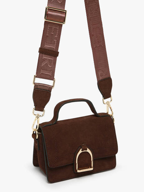 Crossbody Bag Altesse Suede Etrier Brown altesse suede EASU048X other view 1