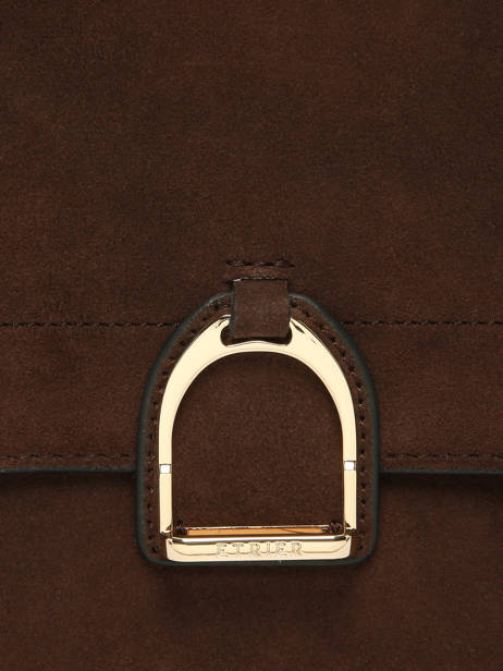 Crossbody Bag Altesse Suede Etrier Brown altesse suede EASU048X other view 4