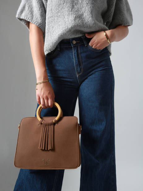 Handbag Camomille Woomen Brown camomille WCAO1M other view 1