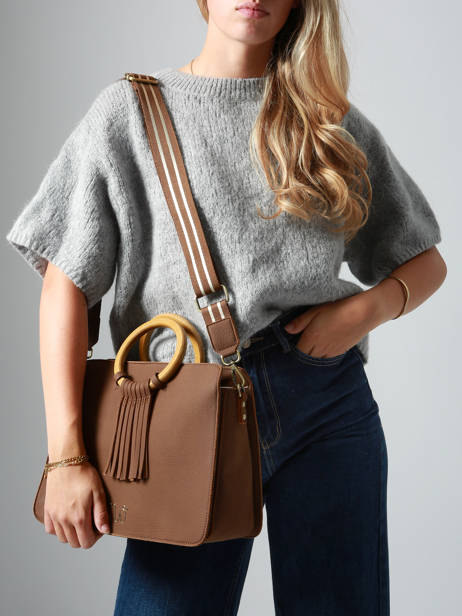 Handbag Camomille Woomen Brown camomille WCAO1M other view 2