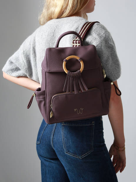 Sac à Dos Camomille Woomen Violet camomille WCAO02 vue secondaire 1