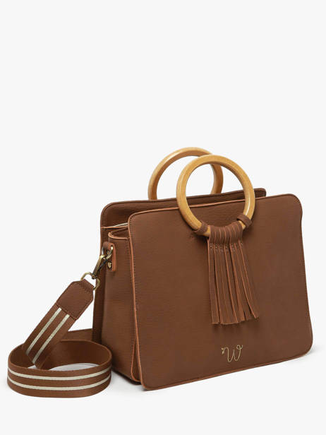Handbag Camomille Woomen Brown camomille WCAO1M other view 3
