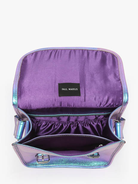 Leather La Sacoche Scarabee Crossbody Bag Paul marius Multicolor scarabee SACOSSCA other view 2
