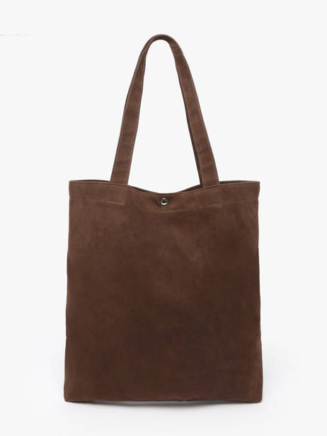 Shoulder Bag Suedine Kba Lancaster Brown suedine kba 61 other view 3