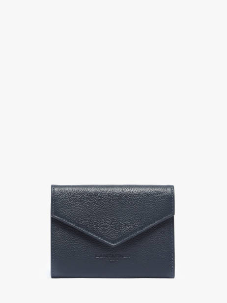 Coin Purse Leather Lancaster Blue foulonne pm 29