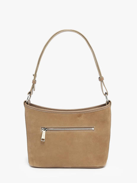 Shoulder Bag Suede Leather Lancaster Beige suede 80 other view 3