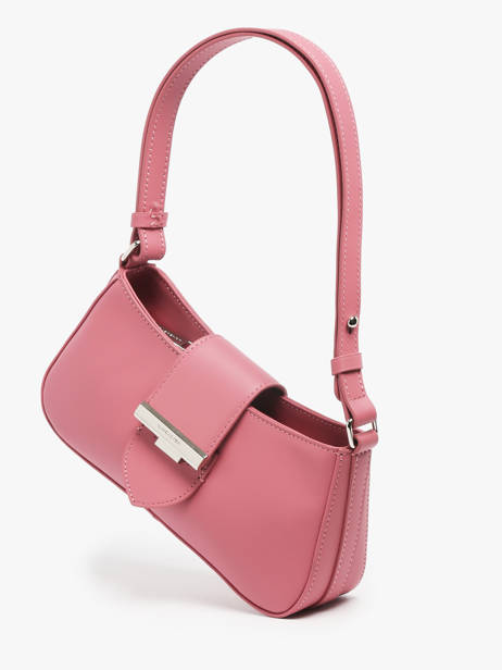 Sac Porté épaule Paris Ily Cuir Lancaster Rose paris ily 40 vue secondaire 2