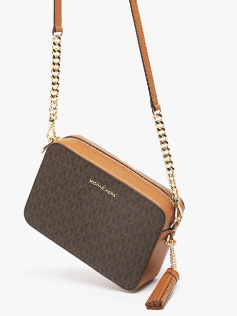 Sac Bandoulière Jet Set Item Michael kors Marron jet set F8GF5M2B vue secondaire 1