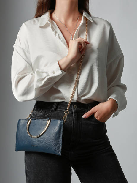 Sac à Main Tradition Cuir Etrier Bleu tradition ETRA052M vue secondaire 1