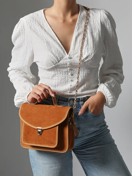 Shoulder Bag La Suite Leather Paul marius Orange la suite GEOR2SUI other view 1