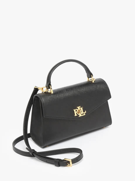 Satchel Farrah Leather Lauren ralph lauren Black farrah 31966765 other view 2