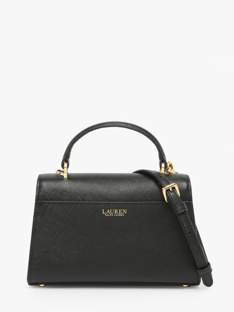 Satchel Farrah Leather Lauren ralph lauren Black farrah 31966765 other view 4
