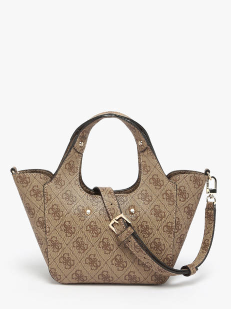Shoulder Bag Calista Guess Brown calista SG733475 other view 4