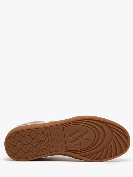 Sneakers Vanessa wu Gold women BK2805OR other view 4