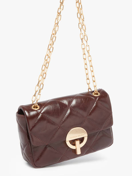 Moyen Sac Moon En Cuir Vanessa bruno Marron moon 84V40533 vue secondaire 2