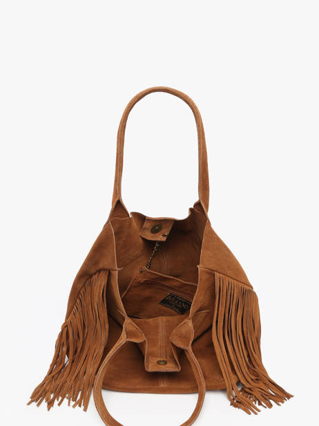 Sac Porté épaule Velvet Milano Marron velvet VE241114 vue secondaire 3