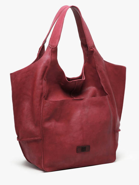 Sac Porté épaule Heritage Cuir Biba Violet heritage HOM1L vue secondaire 2