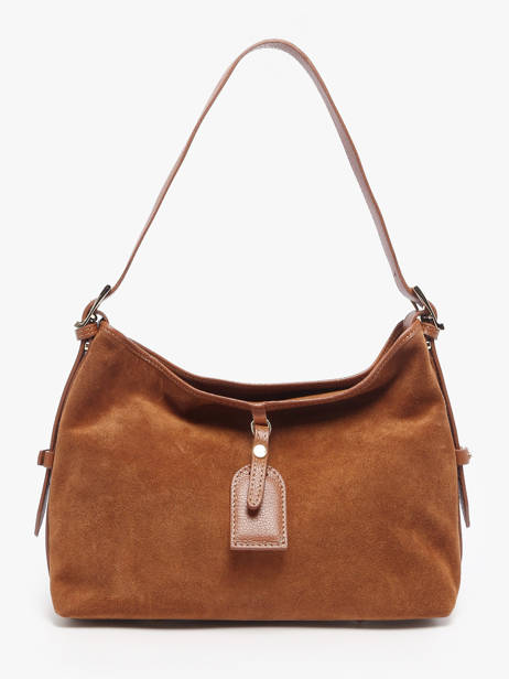 Shoulder Bag Velvet Caviar Leather Milano Orange velvet caviar VC250610