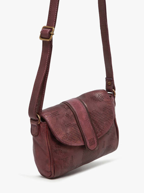 Sac Bandoulière Heritage Cuir Biba Rouge heritage KAY1L vue secondaire 2