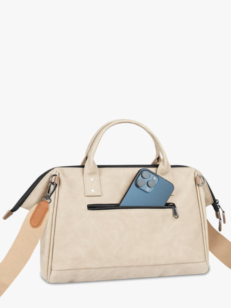 Sac Bandoulière Crossbody L Cabaia Beige crossbody L vue secondaire 4