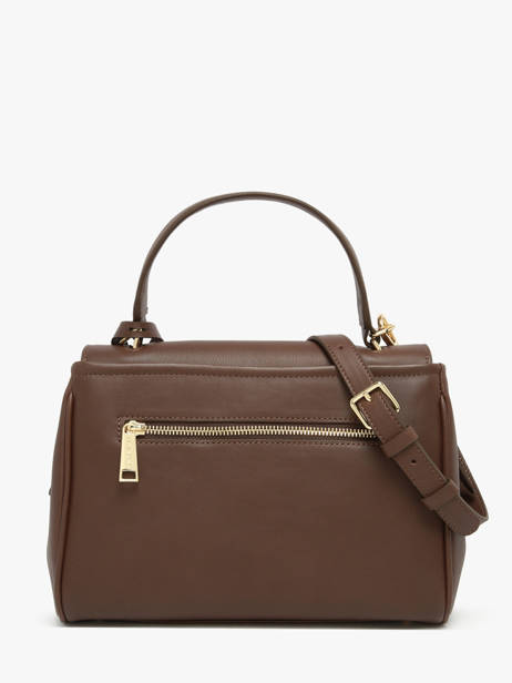 Sac Porté Main Mademoiselle Grace Cuir Lancaster Marron mademoiselle grace 102 vue secondaire 4