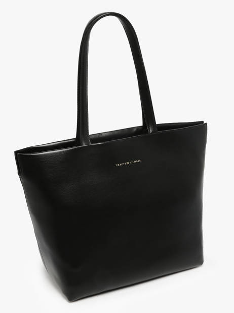 Sac Porté épaule Th Logotape Polyester Tommy hilfiger Noir th logotape AW17693 vue secondaire 2