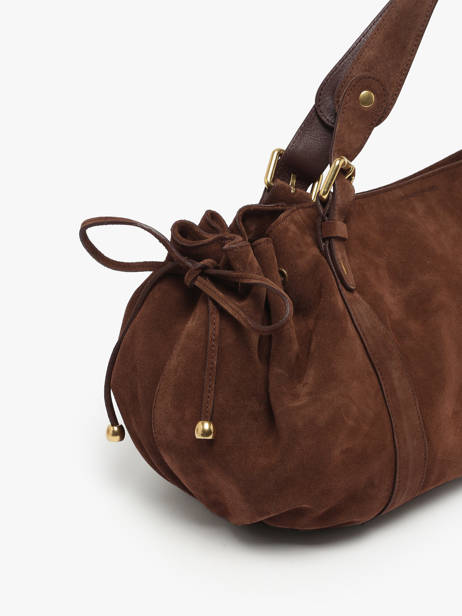 Sac Porté épaule Folk Cuir Gerard darel Marron folk DCS01407 vue secondaire 5