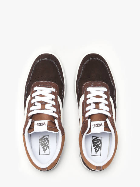 Sneakers En Cuir Vans Marron men D6S3N11 vue secondaire 4