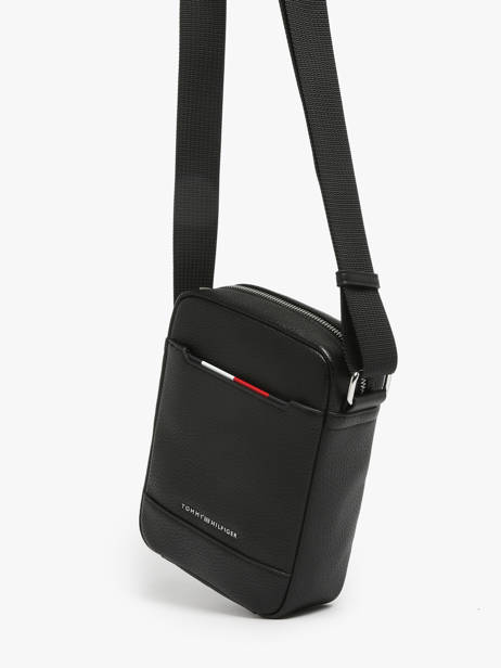 Sac Bandoulière Tommy hilfiger Noir central AM13486 vue secondaire 1