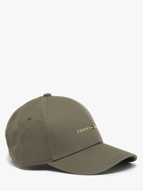 Casquette Tommy hilfiger Vert th foundation AM13431 vue secondaire 1