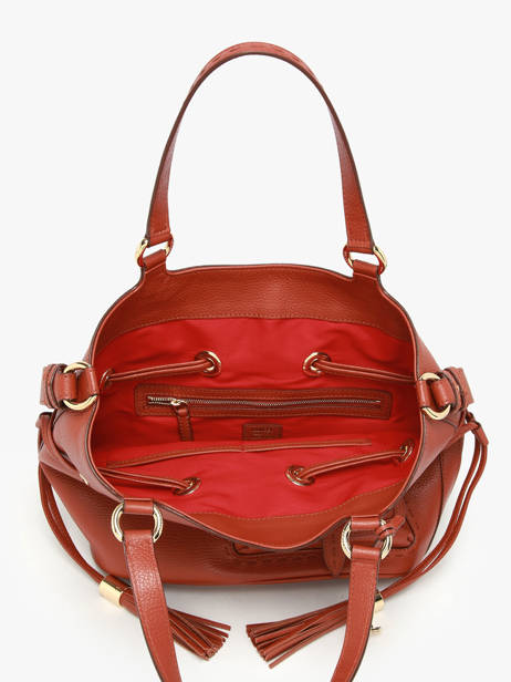 Sac Seau M Premier Flirt Cuir Lancel Rouge premier flirt A10110 vue secondaire 4