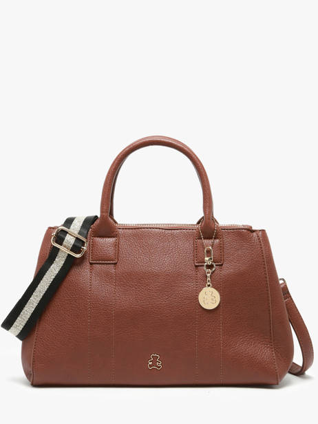 Sac à Main Soft Lulu castagnette Marron soft YAEL