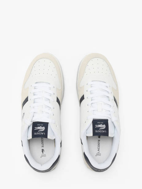 Sneakers En Cuir Lacoste Blanc men SMA0184 vue secondaire 3