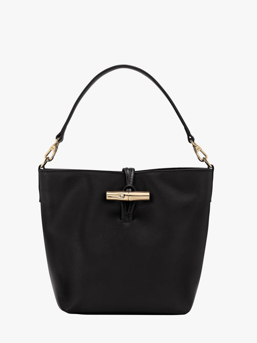 Longchamp Le roseau sleek Sacs porté travers Noir