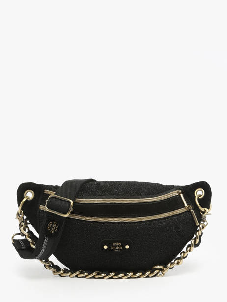 Sac Banane Mila louise Noir s 23689S