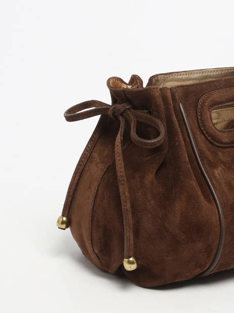 Sac Shopping Folk Light Cuir Gerard darel Marron folk light DCS08405 vue secondaire 5