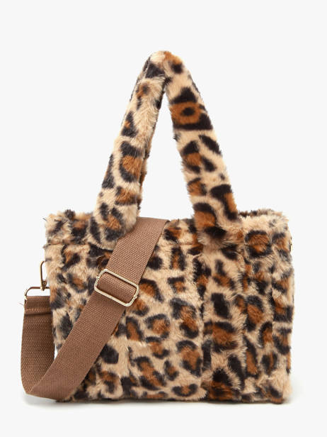 Sac Porté Main Fur David jones Beige fur CM7879