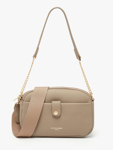 Sac Bandoulière Alpes David jones Beige alpes 1