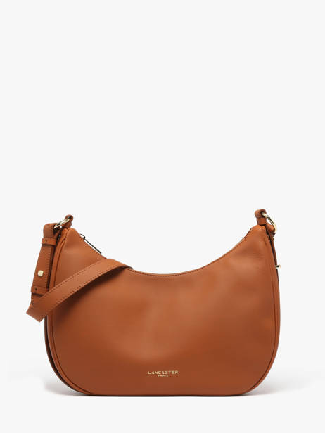 Sac Bandoulière Donna Aria Cuir Lancaster Marron donna aria 77