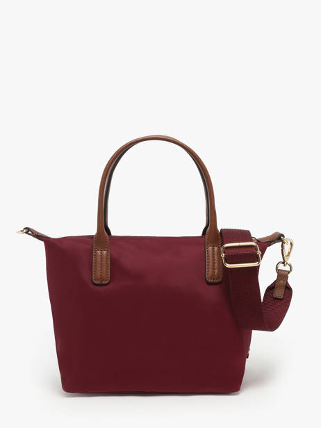 Sac Bandoulière Popette Nylon Tommy hilfiger Rouge popette AW17709 vue secondaire 4