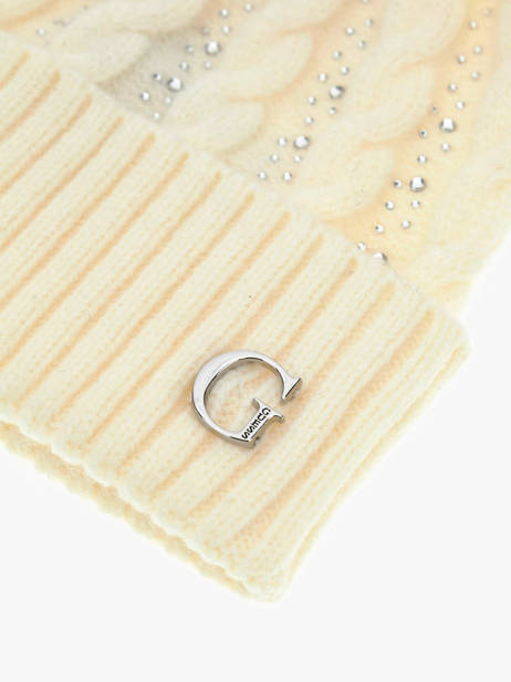 Bonnet Guess Beige accessoires 385POL01 vue secondaire 1