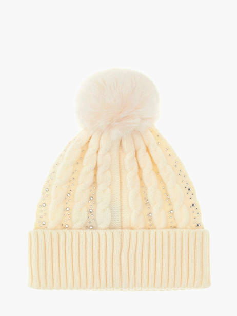 Bonnet Guess Beige accessoires 385POL01 vue secondaire 2