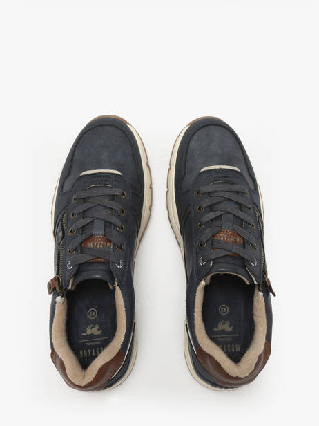 Sneakers Mustang Bleu men M0051001 vue secondaire 3