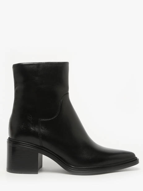 Heeled Boots In Leather Mjus Black women L39202