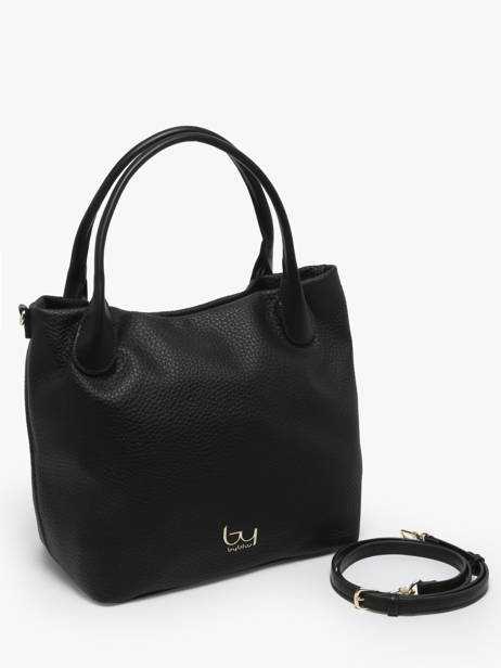 Sac Porté épaule Daisy By byblos Noir daisy BS66B01 vue secondaire 2
