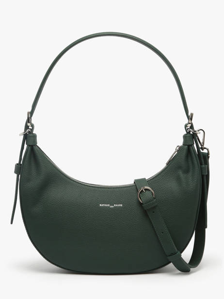 Sac Porté épaule Olga Cuir Nathan baume Vert nathan 1932 64 vue secondaire 4