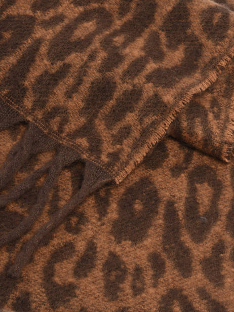 Écharpe Pieces Marron naya 17158994 vue secondaire 1