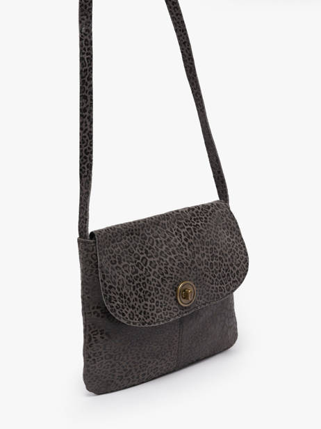 Sac Bandoulière Totally Cuir Pieces Gris totally 17138919 vue secondaire 2
