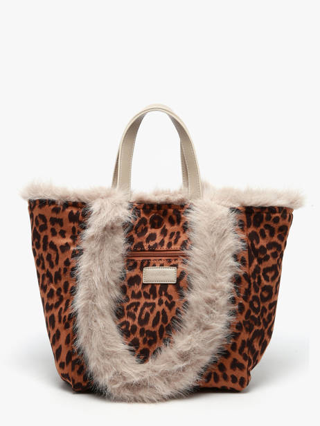Sac Porté Main Et épaule Fur Fourrure Miniprix Marron fur A471 vue secondaire 1