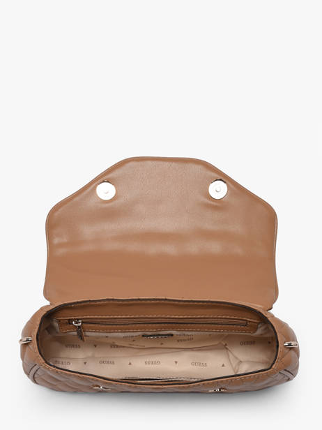 Sac Bandoulière Valla Guess Marron valla QG812220 vue secondaire 2
